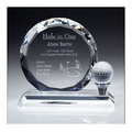 Optical Crystal Golf Award